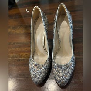 Nine West Glittery Party Heels